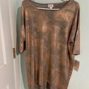 LuLaRoe Rose Gold Tunic